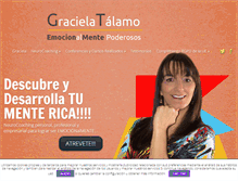 Tablet Screenshot of gracielatalamo.com